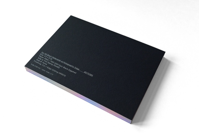 1oz Black Notecards. Photo 1