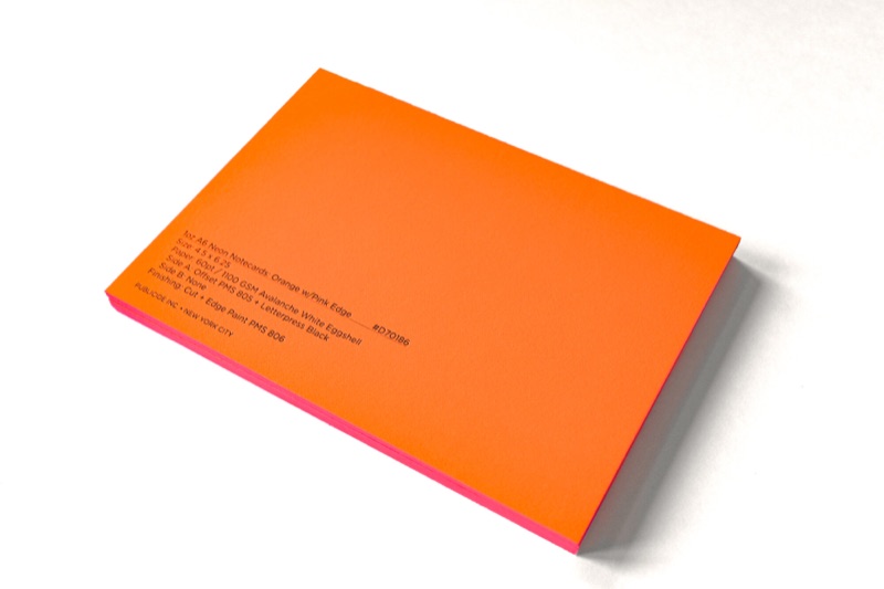 1oz Fluorescent Notecards, photo 1