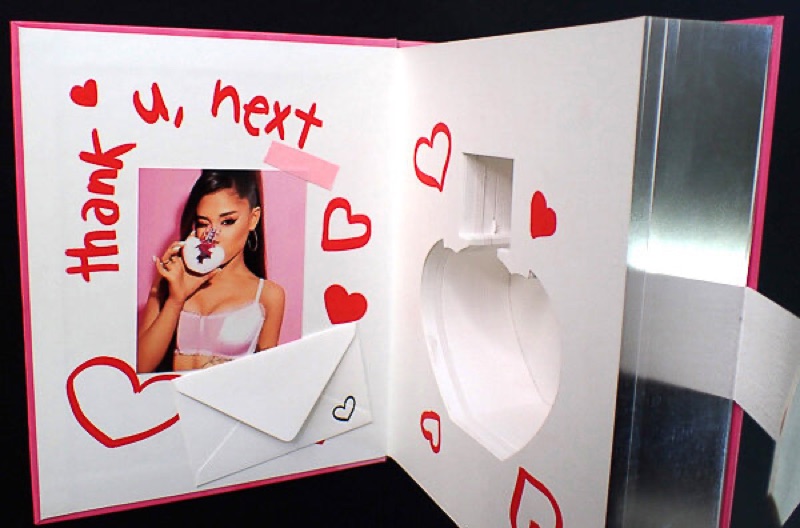 Die cut perfume box packaging
