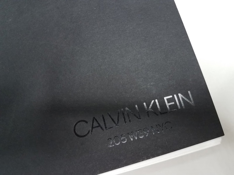 Gloss black on black book cover