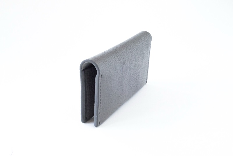 Gray Leather Wallet: photo 1