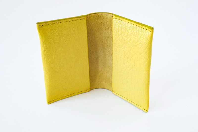 Yellow Leather Wallet; photo 2