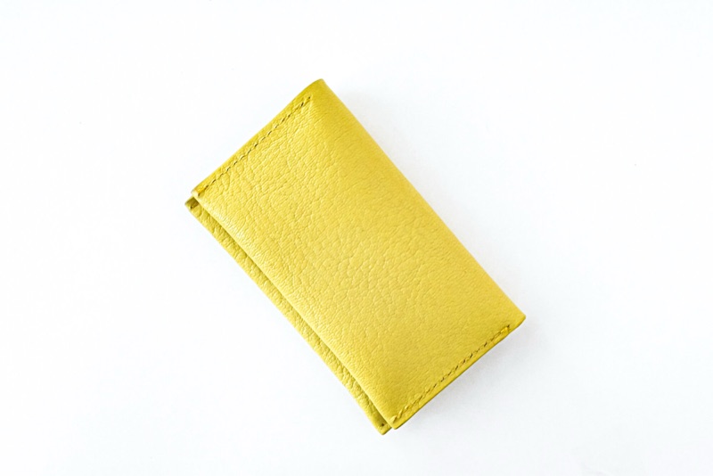Yellow Leather Wallet; photo 6